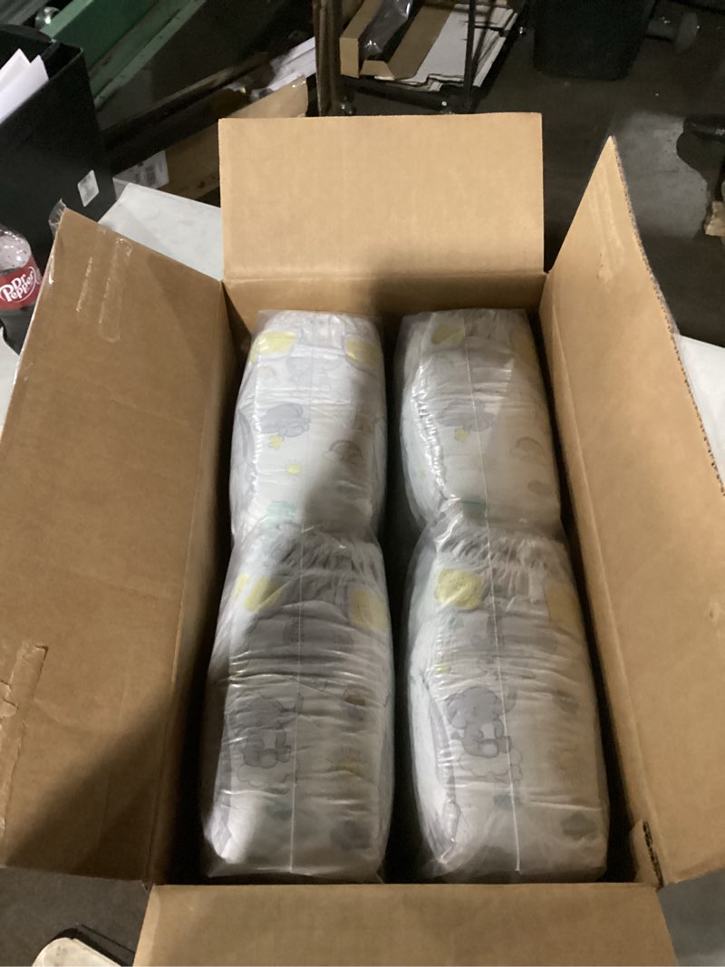 Condition photo showing As Is for Pampers Diapers - Swaddlers 360° - Size 4, 132 Count, up to 100% Leakproof Comfy Dry Fit, Designed for Easy Changes, Pull On Baby Diaper (Packaging May Vary) Size 4 132