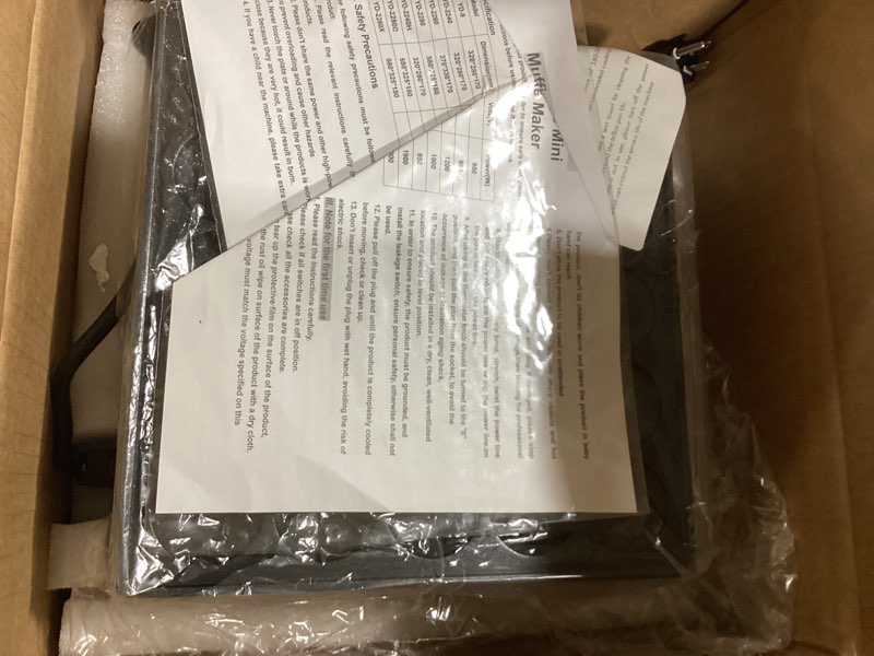 Condition photo showing Good Condition for 110V US Commercial 25PCS Mini Pancake Maker,950W Mini Dutch Pancake Maker,Non-stick,Dutch Poffertjes Grill,Stainless Steel,Breakfast,Snacks,Desserts.