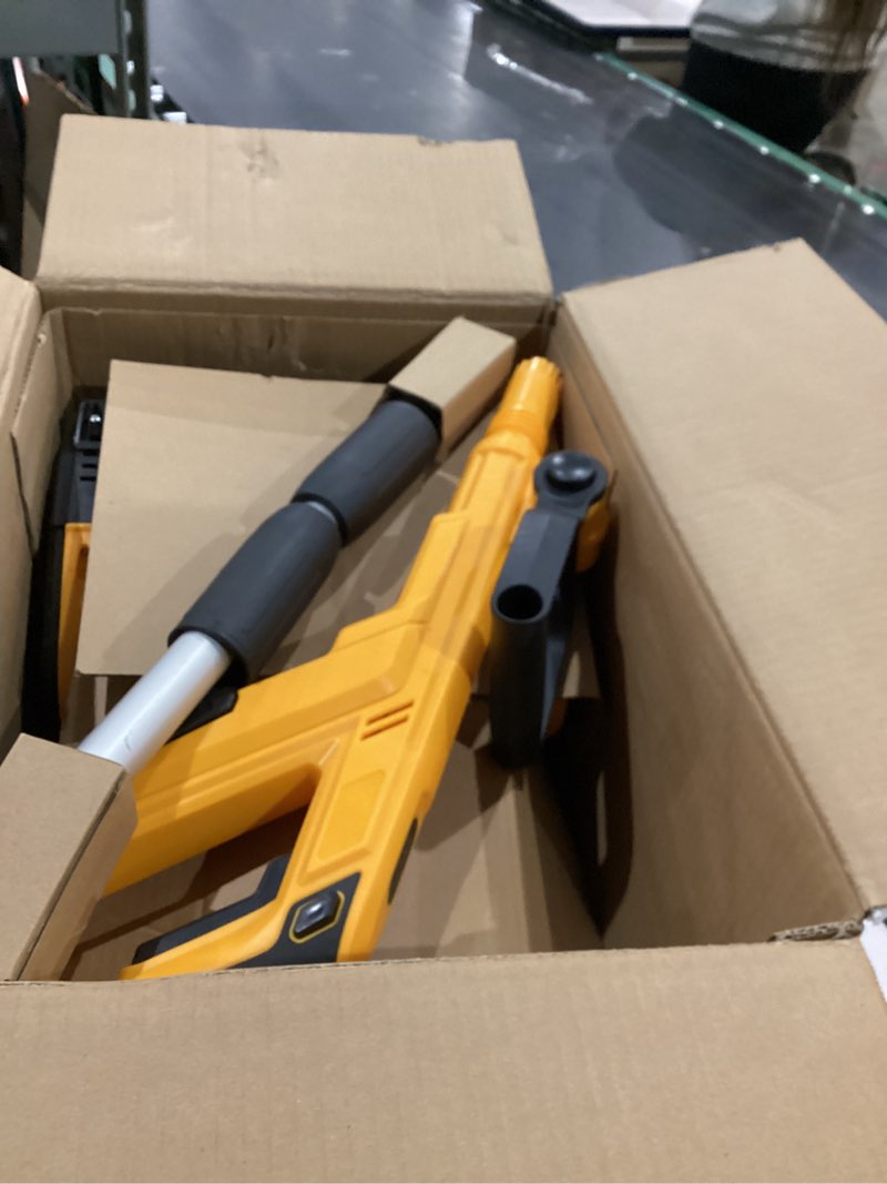 Condition photo showing As Is for 12" Cordless Snow Shovel (NO Battery) Compatible with Dewalt 20V Max Battery, Electric Snow Shovel with Directional Plate & Adjustable Front Handle, Cordless Snow Blower for Driveway/Patio/Sidewalk