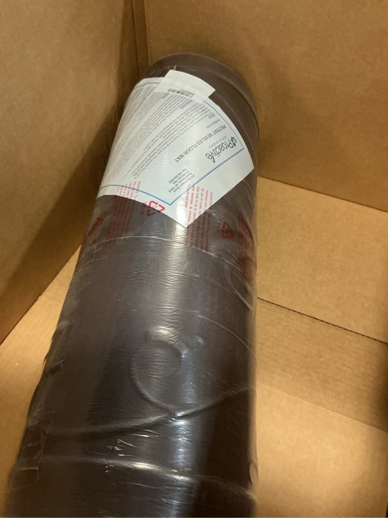 Condition photo showing New/Like New for proheal fall mat for elderly - non-slip floor mat for seniors - bedside safety fall prevention - elegantly designed brown bedside pads for elderly - 70" x 24" x 0.7"