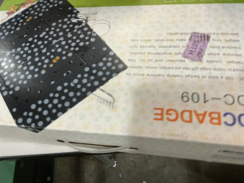 Condition photo showing New/Like New for button maker machine 58mm - (3rd gen) installation-free 58mm(2.25in) diy pin badge button maker press machine badge punch press with free 100pcs button parts&pictures&circle cutter&magic book round - 58 mm