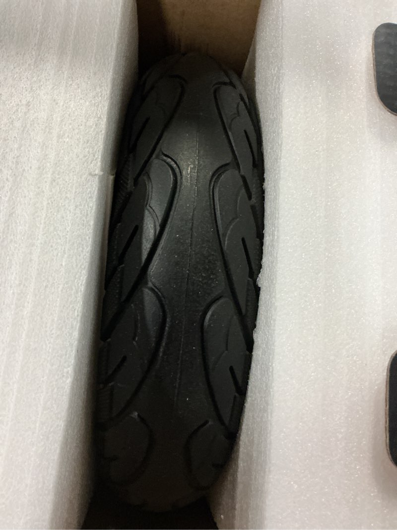 Condition photo showing As Is for Felixstory 10 Inch Hub Motor With Solid Tire, 500W Drive Power Wheels Suitable for Segway Ninebot Max G2 G30P G30LP Electric Scooter, 10x2.50-6.5 60/70-6.5 Front Rear Motor Kit Tubeless Tyre