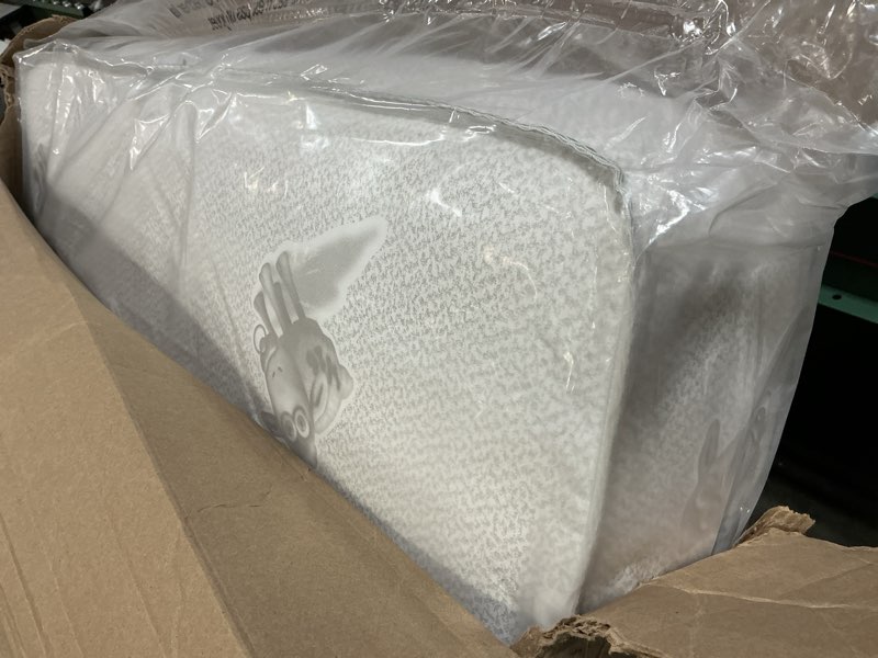Condition photo showing New/Like New for Serta Perfect Start Deluxe Limited Dual Sided Baby Crib Mattress and Toddler Mattress, GREENGUARD Gold Certified, Firm Support, Waterproof, 7 Year Warranty, Made in USA Deluxe Limited Mattress