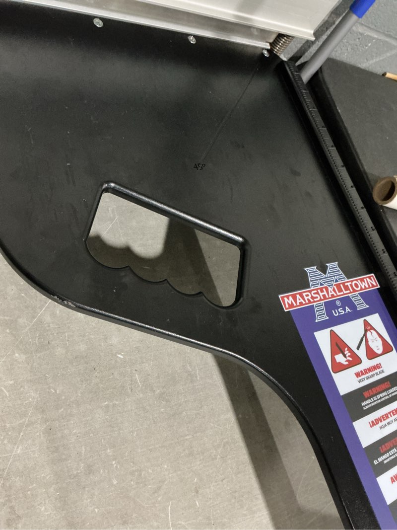 Condition photo showing As Is for marshalltown 13-in ultra-lite floor cutter