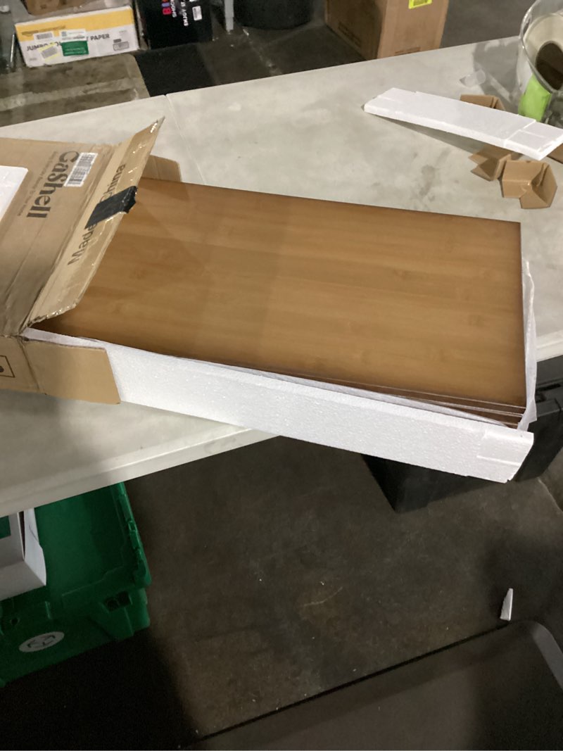 Condition photo showing Good Condition for wire shelf covers, bamboo wire rack covers for pantry, closet (4pcs, 24" w x 12" d) 24"w x 12"d 4