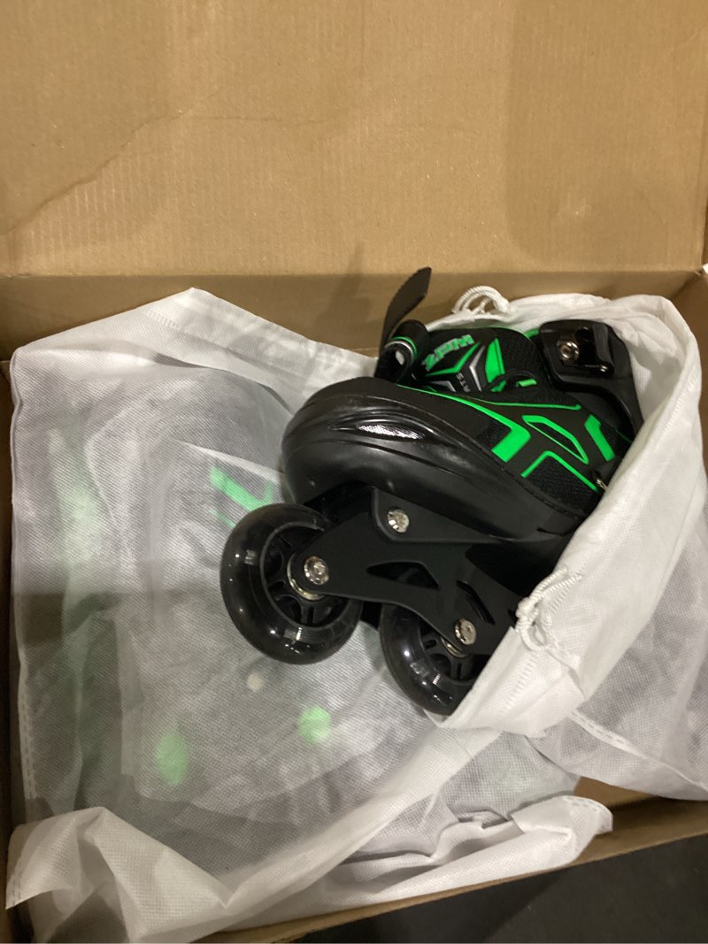 Condition photo showing Good Condition for 2pm sports torinx inline skates for kids boys girls ages 5-8 8-12 4-6 6-12 with light up wheels, adjustable kids roller skates blades for adults men women beginners youths