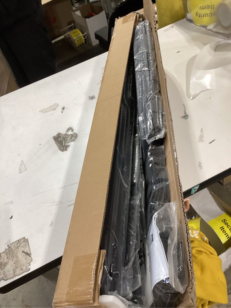 Condition photo showing Good Condition for kokorona 4 panel room divider, 6ft tall folding privacy screen wall dividers, portable privacy screen freestanding room divider for room separation, included - cover strips, grey, 88''w x 71''h 4 panel-88"w grey