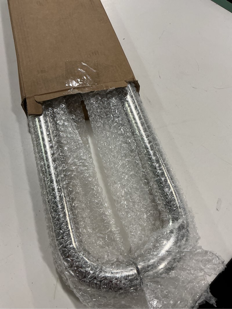 Condition photo showing Good Condition for 2 Pack 24 Inch Shower Grab Bar, iMomwee Chrome Stainless Steel Bathroom Grab Bar Handle, Bathroom Shower Balance Bar,Safety Hand Rail Support,Handicap Elderly Senior Assist Bath Handle(1.25" Diameter) 24 Inch Chrome