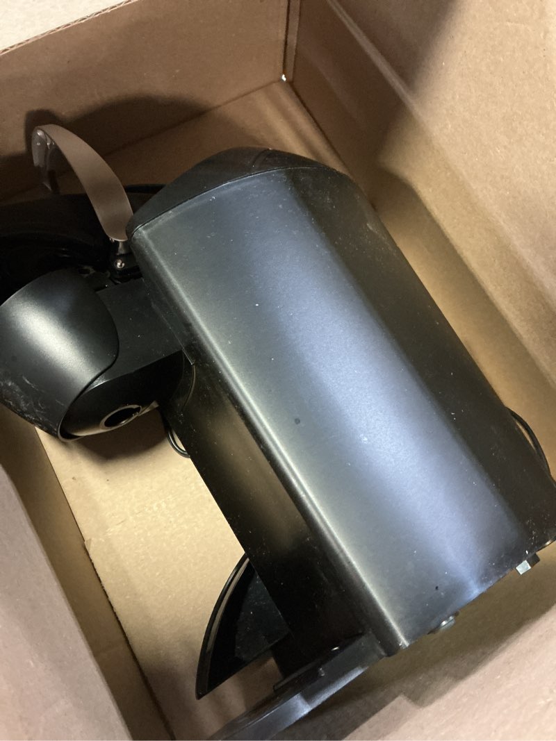 Condition photo showing As Is for keurig k-classic single serve k-cup pod coffee maker, with 3 brew sizes, 48oz removable reservoir, black