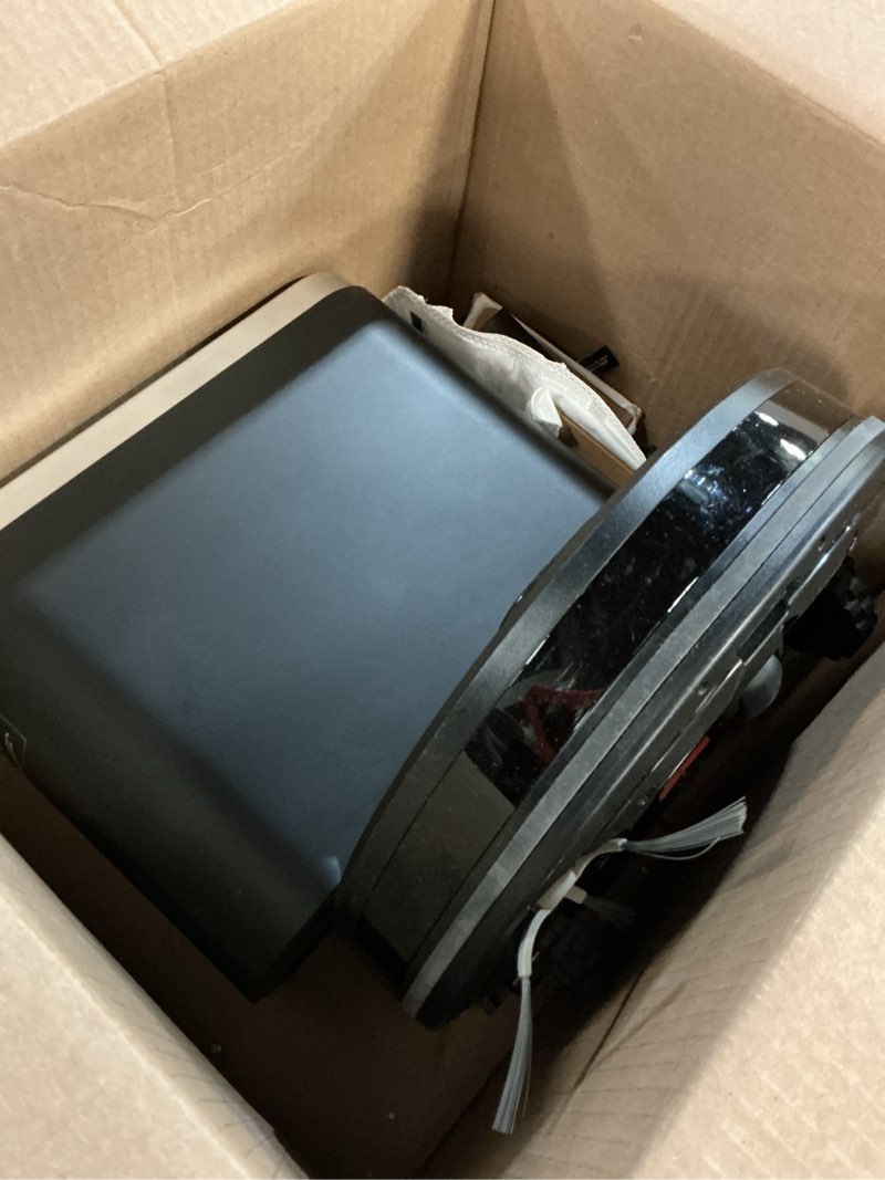 Condition photo showing As Is for Robot Vacuum and Mop Combo, 11500Pa Suction, 3-in-1 Robotic Vacuum with Smart LiDAR Navigation, 70 Day Self-Emptying,160 Min Runtime,App/Alexa/Voice Control, Ideal for Pet Hair, Carpet & Hard Floor