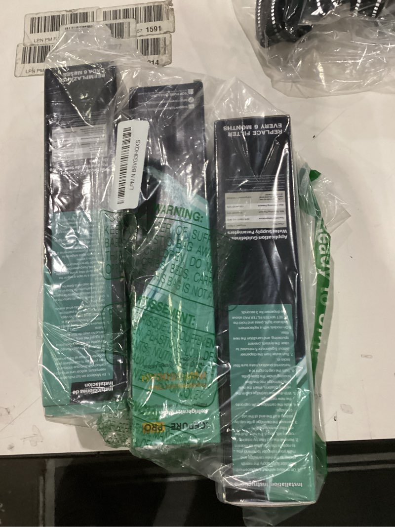 Condition photo showing As Is for ICEPURE PRO 4396508 NSF401&473&53 Replacement for Whirlpool 4396510, EDR5RXD1, NLC240V, PNL240V, 4396508p, LC400V, WF-NLC240V, 46-9010, Everydrop Filter 5? Remove PFAS PFOA PFOS, Heavy Metals, 3 PACK