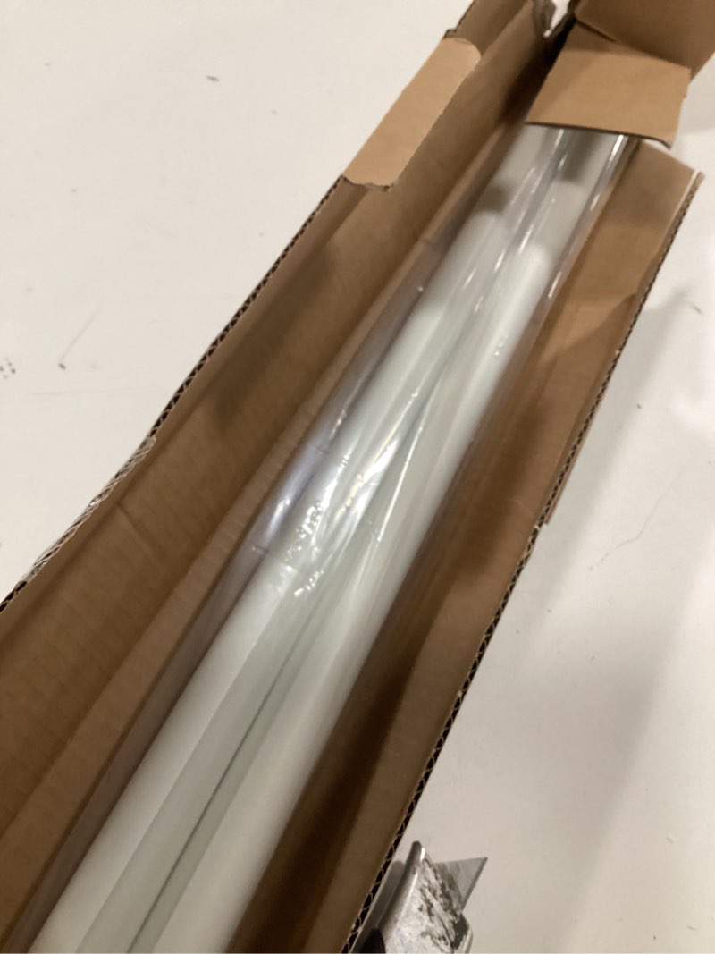 Condition photo showing New/Like New for Ivilon Drapery Window Curtain Rod - Knob Design, 1 Inch Rod, 72 to 144 Inch. Ivory/White 72" to 144" Ivory