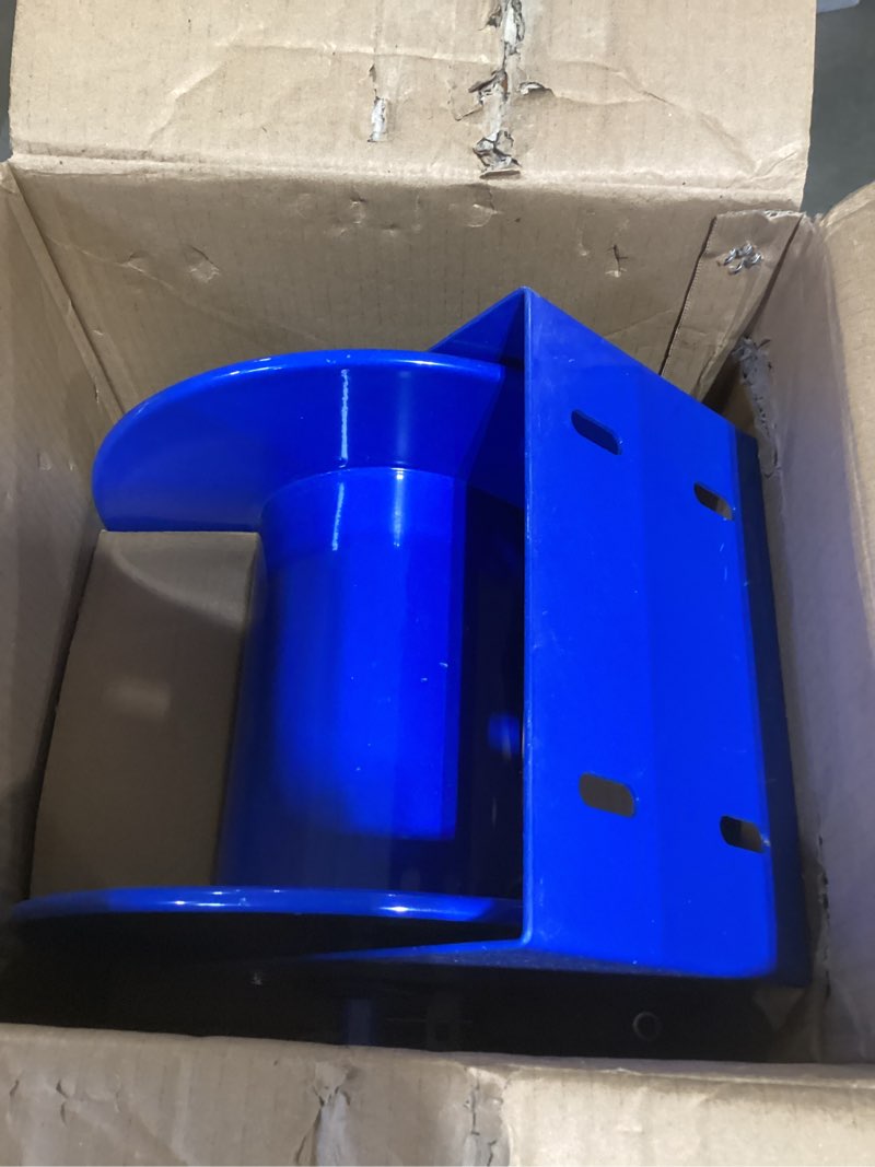 Condition photo showing Good Condition for mekoh pressure washer hose reel 100ftx3/8”, 200ftx1/4” manual power washer hose reel with m22 14mm fitting,4500psi heavy duty hose reel for water,high pressure metal reel with wall/van/trailer mount
