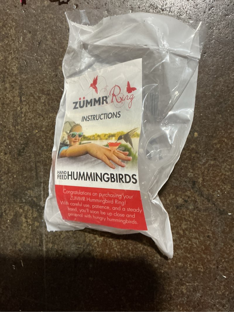 Condition photo showing New/Like New for (Bidding on 10) (3-Pack) - ZUMMR Hummingbird Ring Feeder (Red  Green and Blue)