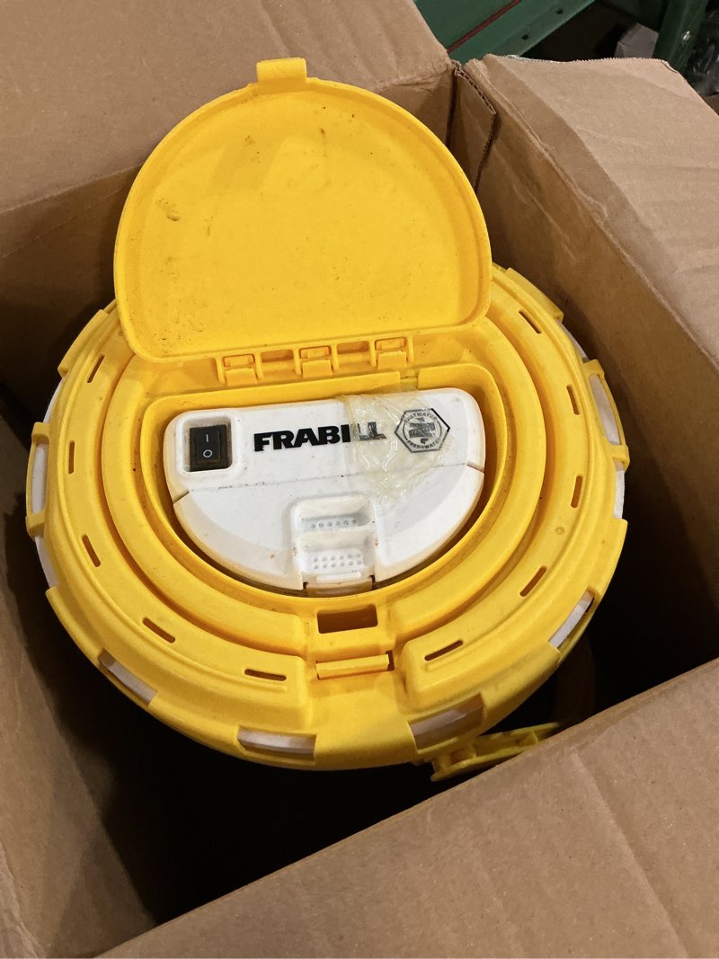 Condition photo showing As Is for frabill buckets & accessories aerated bait bucket