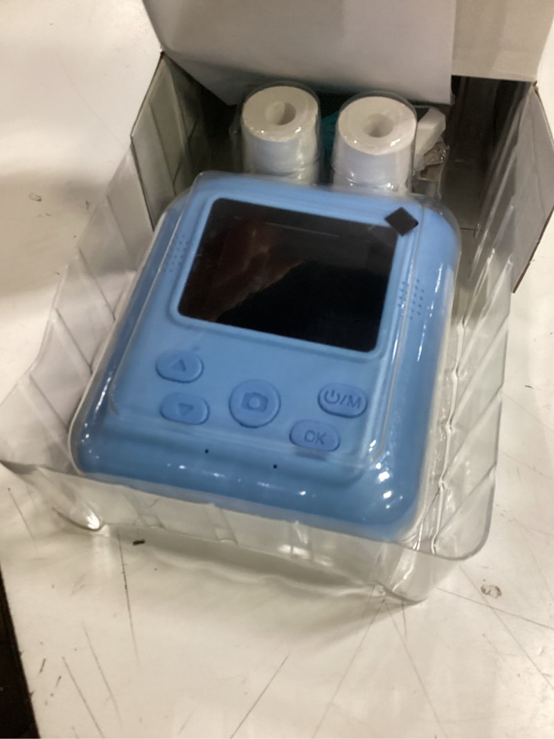 Condition photo showing Good Condition for okaloka kids instant print camera toys,1080p hd toddler digital video camera,christmas birthday gifts for girls boys age 3-12 year old - tf card included (blue)