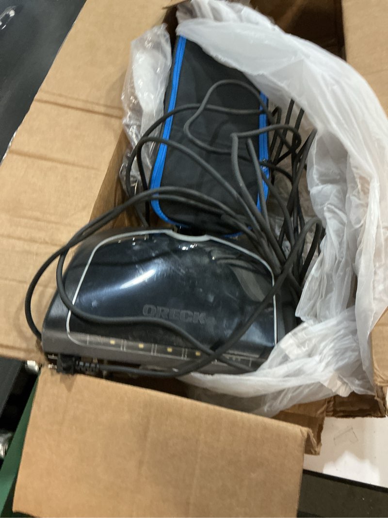 Condition photo showing As Is for Oreck HEPA Upright Vacuum Cleaner, Lightweight Bagged Upright Vac, HEPA Media Filtration, Traps Debris and Locks in Dirt, Two Speed Control, Corded Vacuum Cleaners for Home Use Upright Bagged