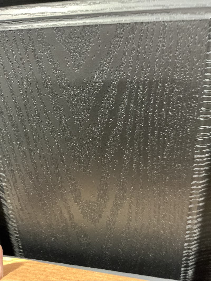 Condition photo showing New/Like New for raised panel vinyl shutters
