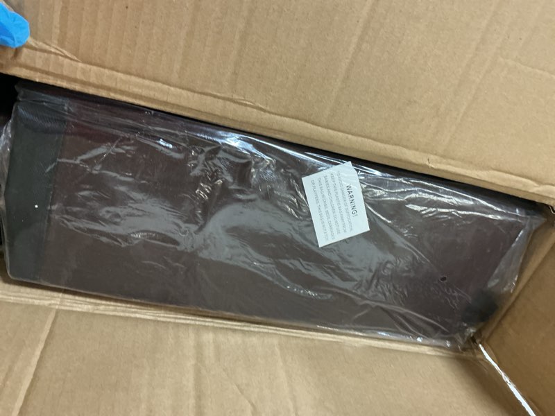 Condition photo showing Good Condition for ABHENG 17.7 inches Chenille turfed Ottomans Cube with Storage, Metal-Framed Square Storage Ottoman Foot Rest Stool Holds 770 LB for Dorm Living Room Bedroom White UASND641W Chenille-white 17.7" D x 17.7" W x 17.7" H