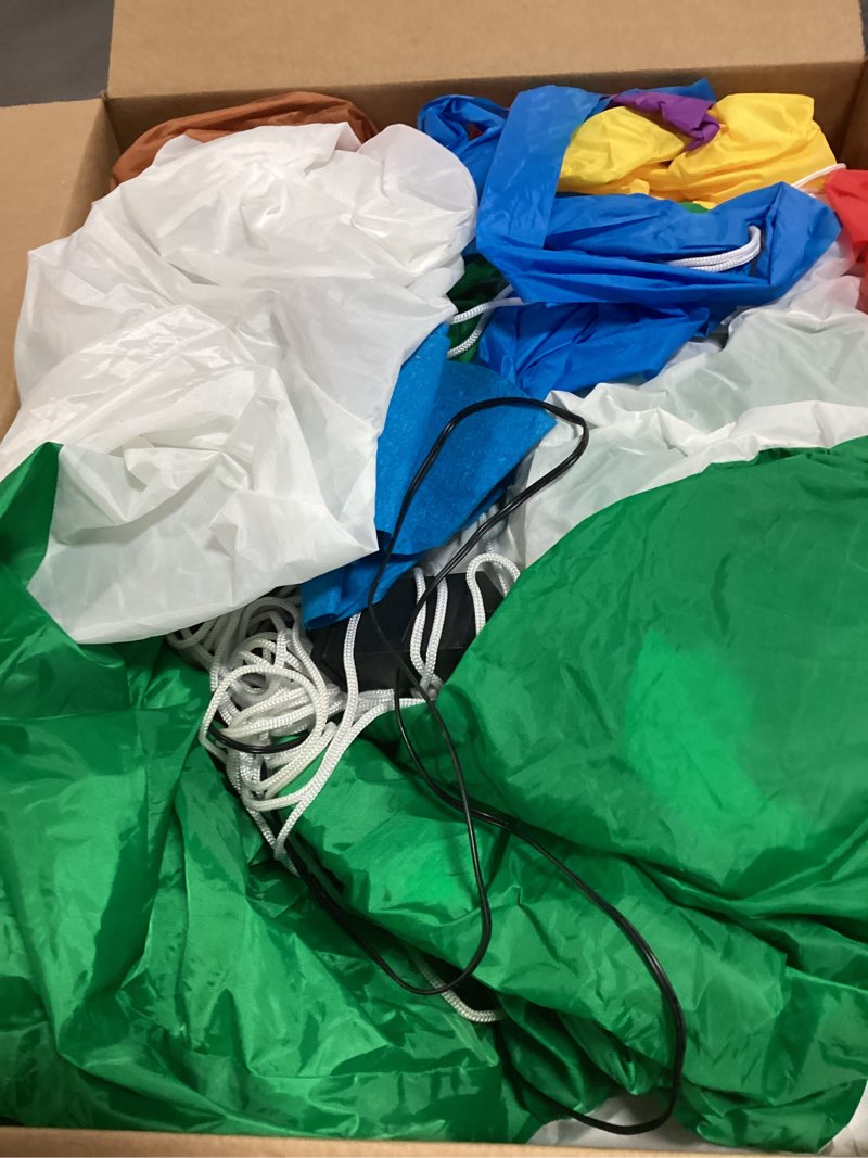 Condition photo showing Good Condition for 12 FT Pink Christmas Tree Inflatables Outdoor Decorations, Blow Up Candy-Themed Xmas Tree with Rotating Projection for Garden Lawn Holiday Decor 12 FT Xmas Tree