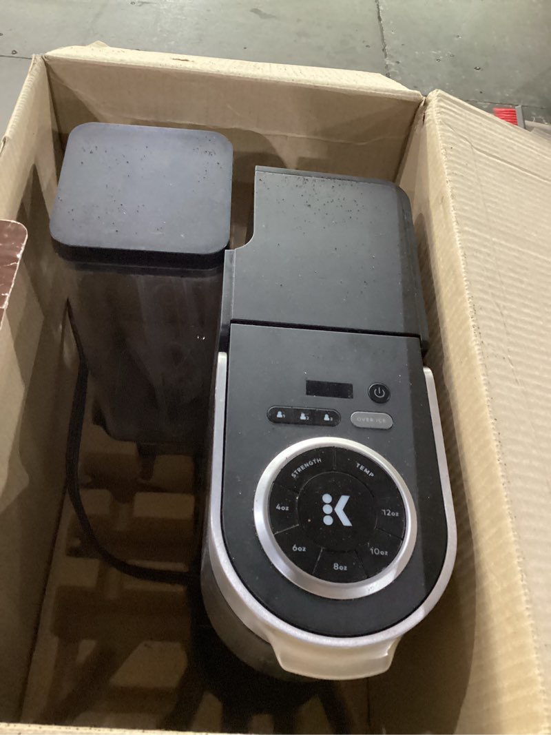 Condition photo showing As Is for Keurig K-Supreme Plus SMART Coffee Maker, Single Serve K-Cup Pod Coffee Brewer, BREWID and MultiStream Technology, 78 Oz, Black Black Maker