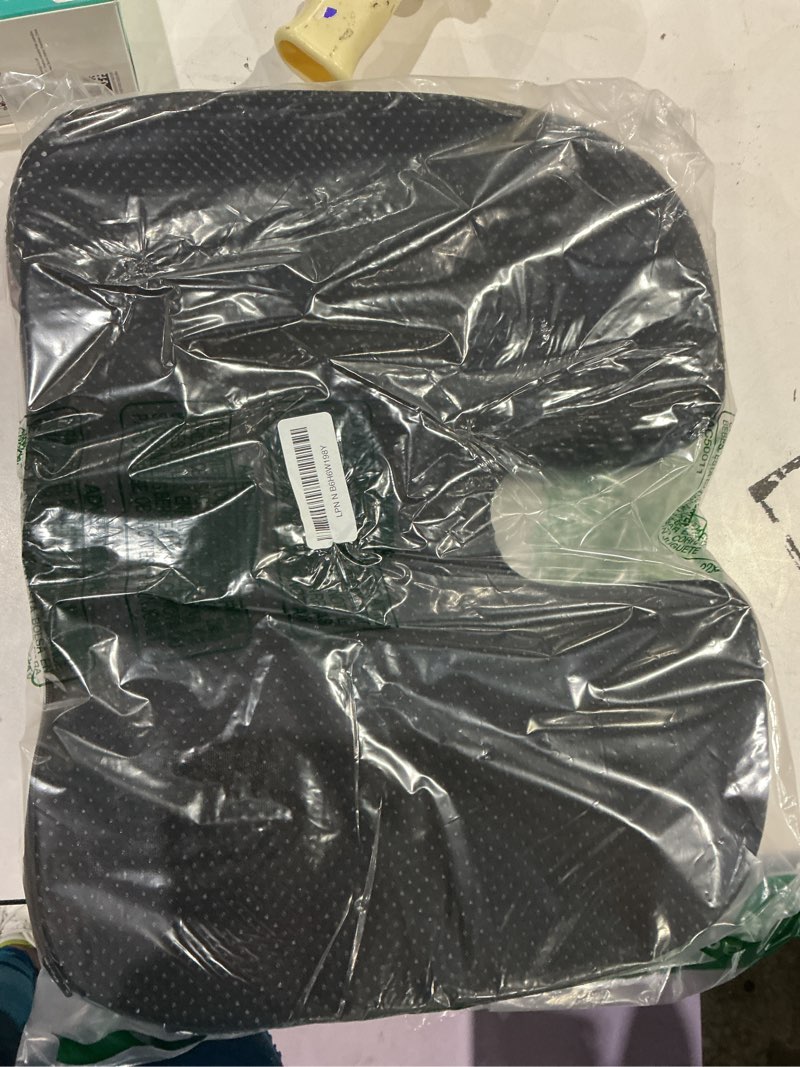Condition photo showing Good Condition for seat cushion for office chairs - tailbone, coccyx pain relief - butt, pressure & sciatica relief - gaming, wheelchair, car & desk pillow, black black large