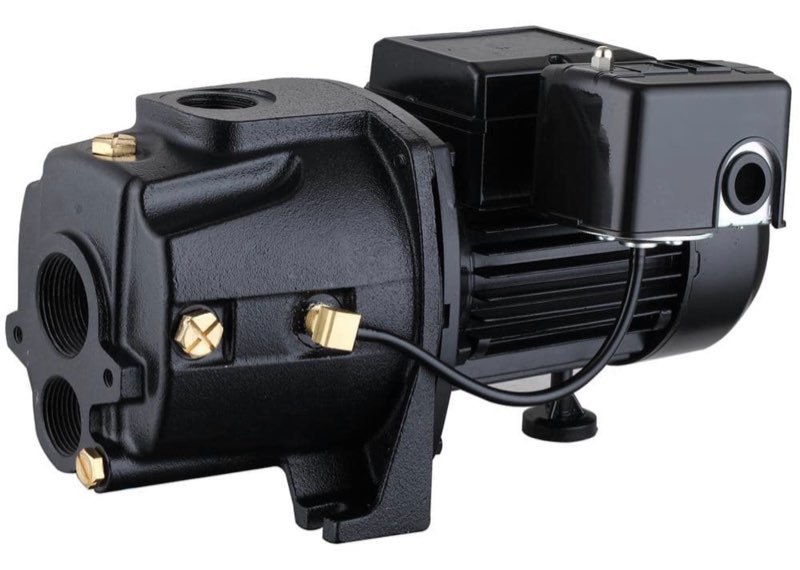 1/2 HP 115/230-Volt Cast Iron Convertible Jet Pump