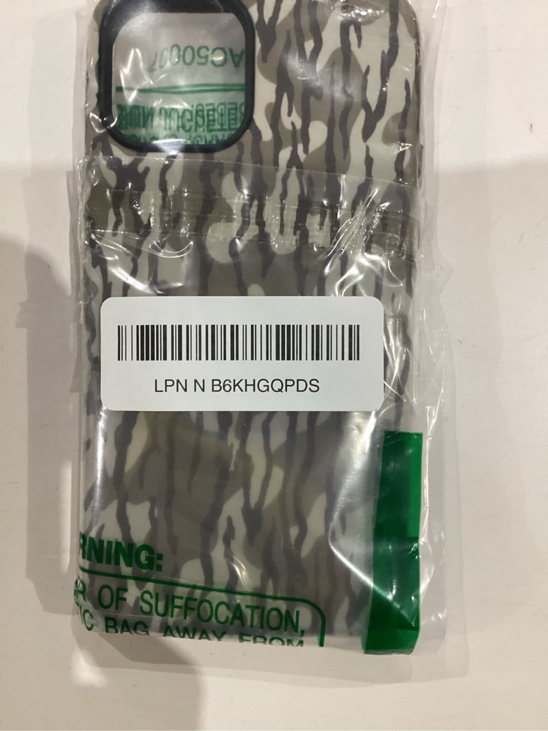 Condition photo showing As Is for Case Compatible with iPhone 12 Pro,iPhone12,Camo Camouflage Phone Case Hybrid 2-Layer Hard Shell,Shockproof Soft for Girl Women Boy Men Camo Camouflage for iPhone 12 Pro/12