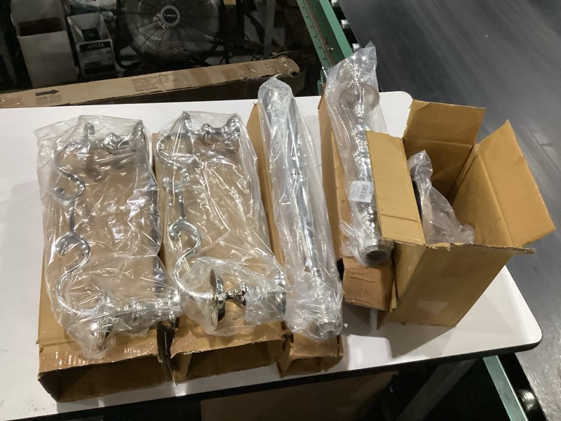 Condition photo showing New/Like New for 120cm silver candlestick candlesticks 5-arm candelabra by boltze