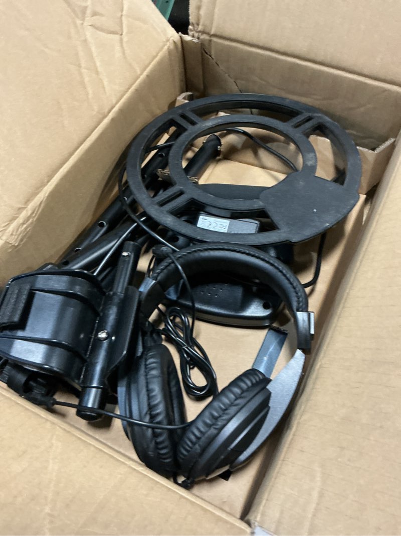 Condition photo showing Good Condition for Professional Metal Detector for Adults - 12" Deep Detection, Waterproof DSP Technology, Lightweight Design for Beach, Yard & Treasure Hunting Dark Gray Black