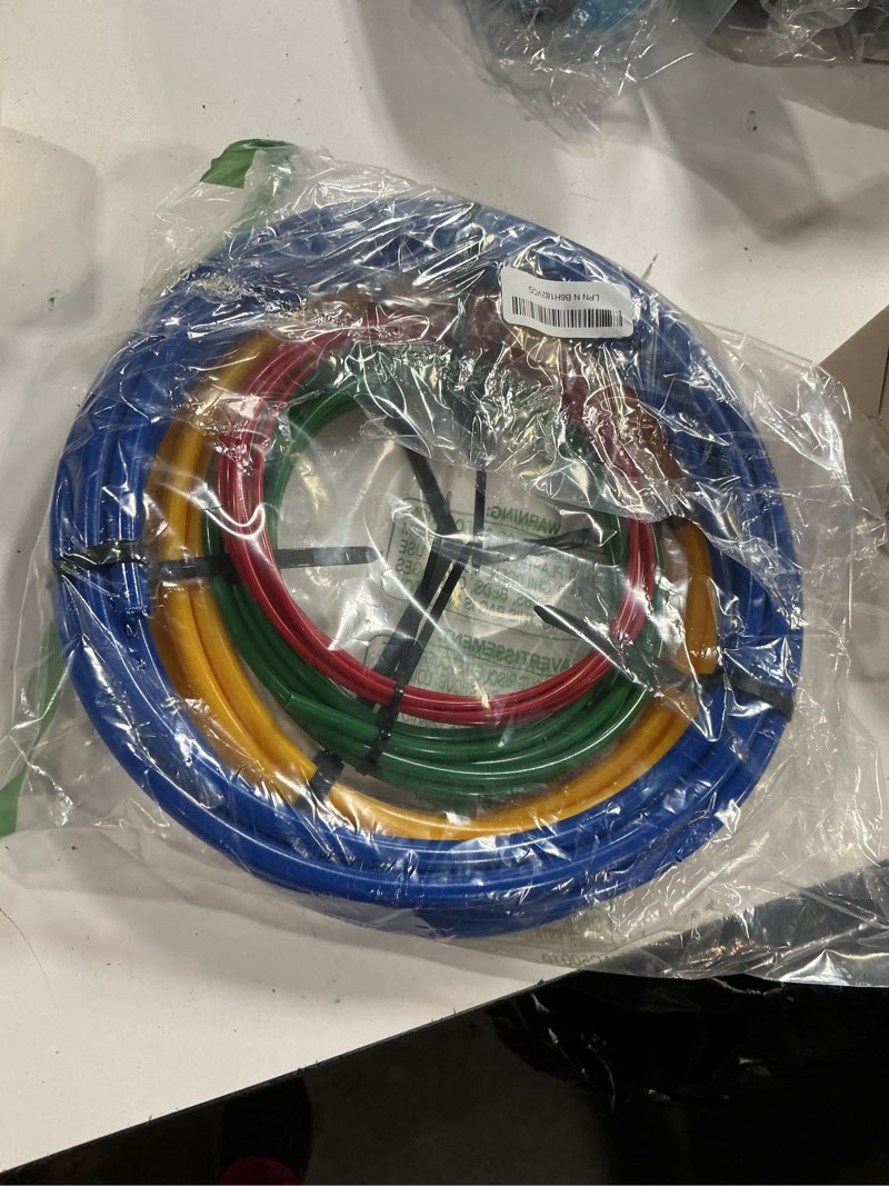 Condition photo showing New/Like New for 4 pcs air conditioner copper pipe protector, 1/4" 1/2" 3/8" 5/8" built-in copper tube bending strip air conditioning pipe bender kit