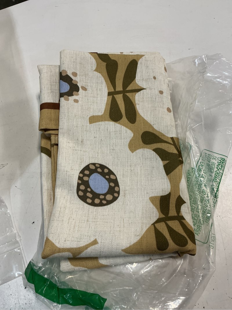 Condition photo showing Good Condition for bilin gaier designer french linen square small tablecloth,55"x55"-hidaka | vintage elegant beautiful table cloth,floral pattern,heavyweight,dining room,tea party,kitchen,thanksgiving,decor hidaka 55" x 55" (square)