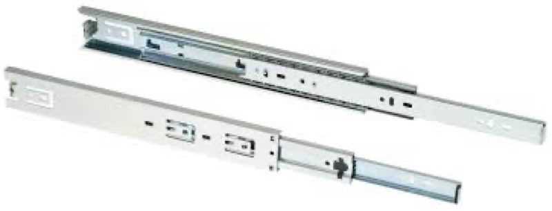 Shop Fox D3033 24" Full Ext Drawer Slide 100 lb. Capacity Side Mount - Pair 24 Inch