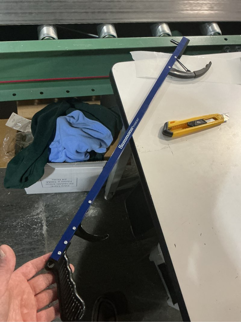 Condition photo showing Good Condition for Sammons Preston Reacher, Blue, 26 Inch, Grabber Reacher Tool, Lightweight Trash Picker Grabber & Garden Nabber, Handy Aluminum Picker Up Tool & Reaching Claw, Portable Reaching Assist & Dressing Tool