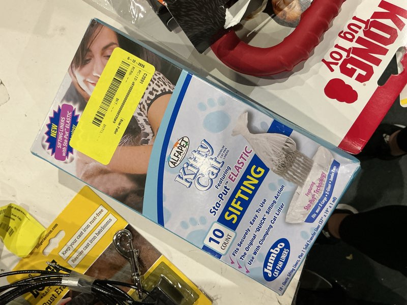 Condition photo showing New/Like New for alfa pet sifting elastic cat pan liners