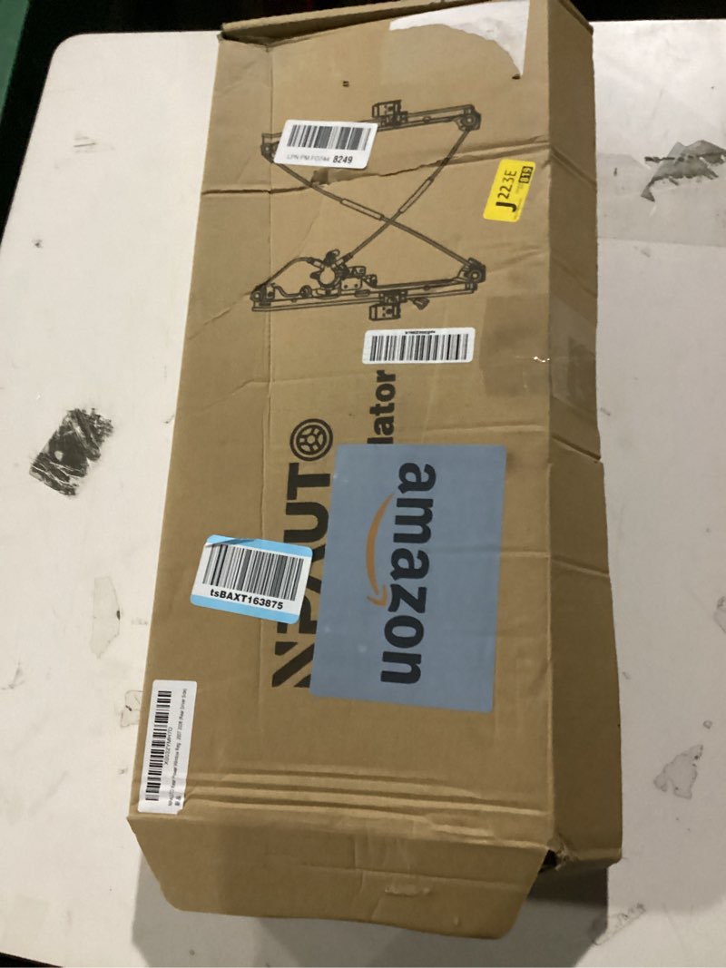 Condition photo showing New/Like New for rear driver side power window regulator with motor assembly replacement for honda pilot 2003 2004 2005 2006 2007 2008, left, 748-512