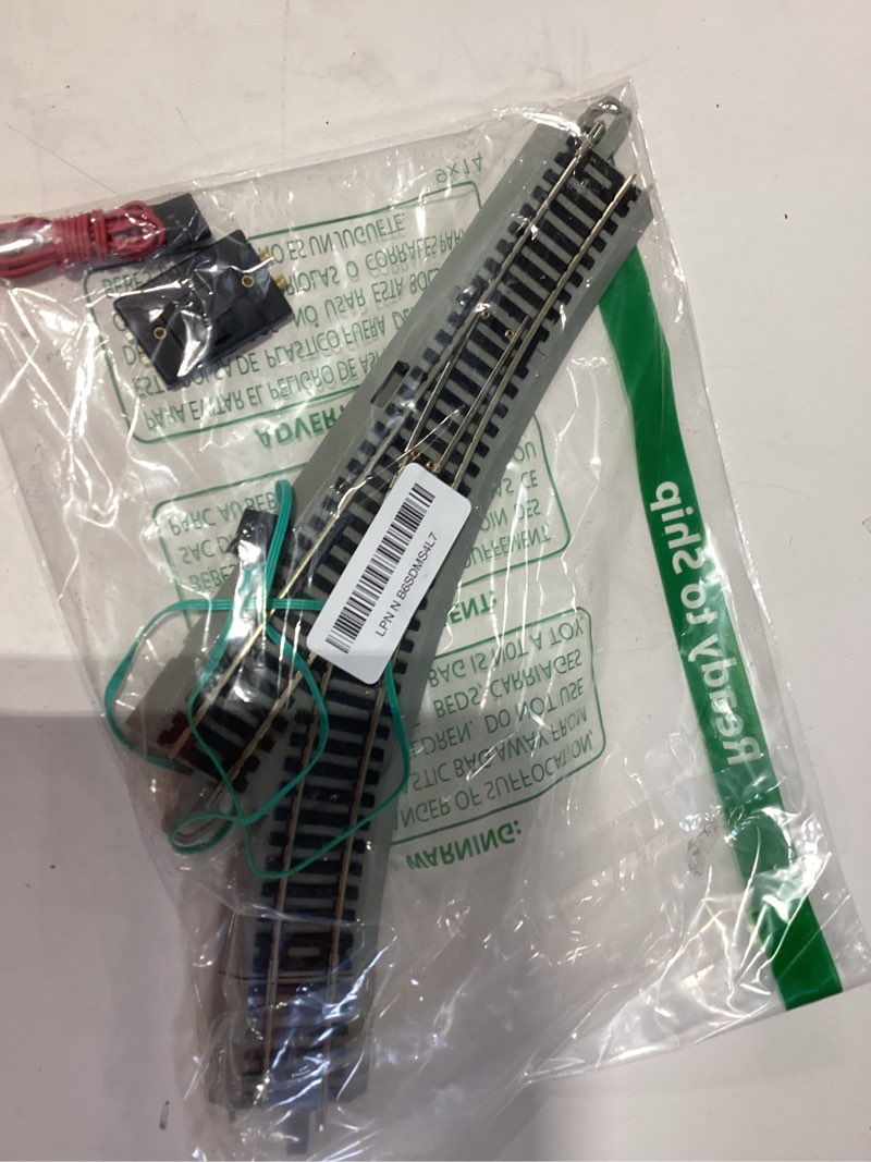 Condition photo showing Good Condition for ho scale bachmann trains snap-fit e-z track remote turnout - left
