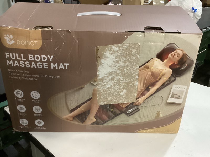 Condition photo showing As Is for Electric Lumbar Traction Device, Multifunctional Back Traction Device with Dynamic Airbag Traction, 20-Level Electrotherapy, 3-Level Vibration Massage and Thermal Therapy from 113 to 131?