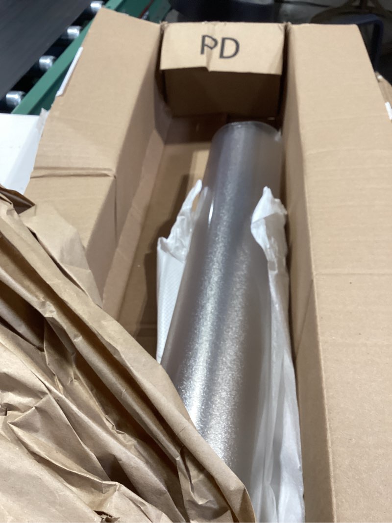 Condition photo showing Good Condition for necaux custom 20 x 71 inch frosted table cover protector, 1.5mm thick water resistant plastic non-slip table pad table cover protector for coffee table, writing desk, trainning table, vanity table 20" x 71" frosted 1.5mm
