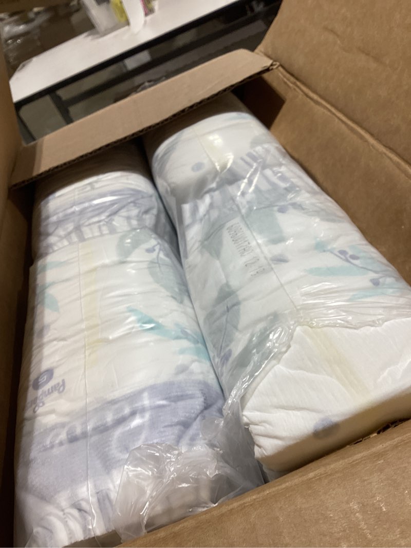 Condition photo showing Good Condition for pampers pure baby diapers, size 5 (27+ lbs), 132, up to 100% leakproof, premium hypoallergenic soft diapers size 5 132