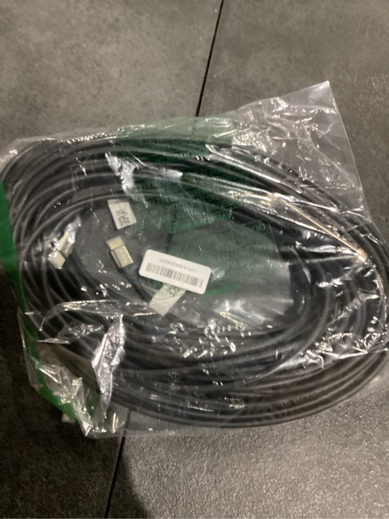 Condition photo showing New/Like New for 4k hdmi cable 100 ft,high speed hdmi 2.0 cord, support 4k@60hz, arc, hdr, 3d, ethernet, compatible with tv, blu-ray, ps4/5,projector, soundbar, sky, pc, laptop 100ft