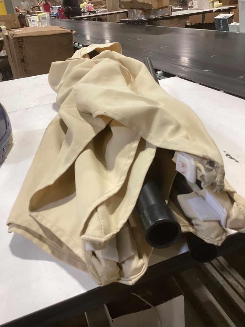 Condition photo showing As Is for hczion sun umbrella cover 6 arms