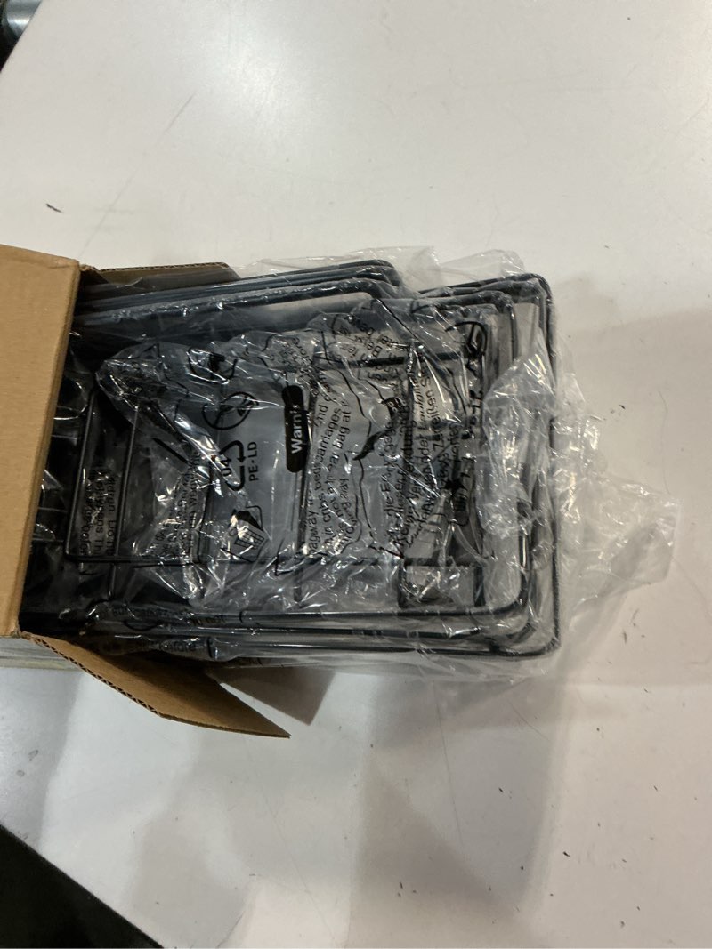 Condition photo showing Good Condition for ophanie adhesive shower caddy 6 pack, large capacity bathroom organizers and storage, no drilling wall-mounted basket, black