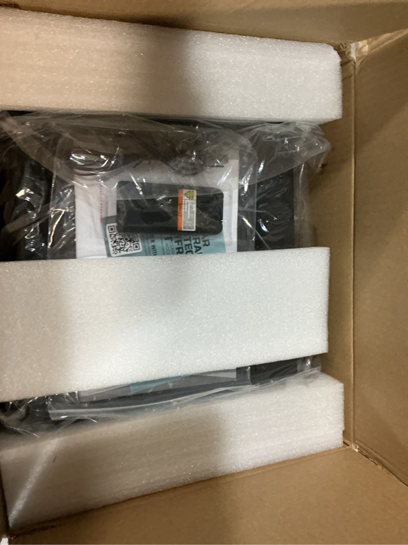 Condition photo showing New/Like New for pyle 500w wireless bluetooth karaoke amplifier - 4 stereo channels, front panel aux in, mic1 and mic2, rca in, usb-a, sd/mmc - discrete mic vol with echo and talk over, sub out, rec out - pt44bt.5