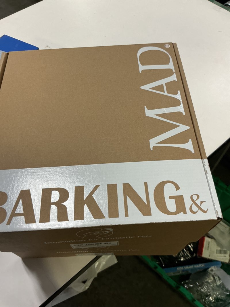 Condition photo showing New/Like New for BARKING&MAD no Spill Water Bowl for Dogs 73.9oz (2.1L) - Anti-gulping, Slow Water Feed Dispenser for Large and Medium-Sized Breeds for Slow Drinking and Messy gulping Sloppy Drinkers Sea Green