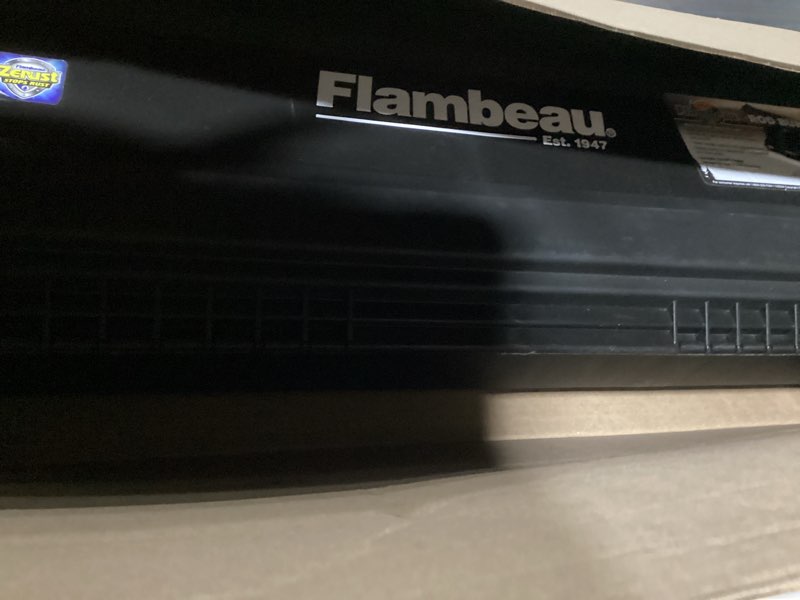 Condition photo showing Good Condition for flambeau outdoors 4455bb rod bunk box, portable fishing rod storage, black
