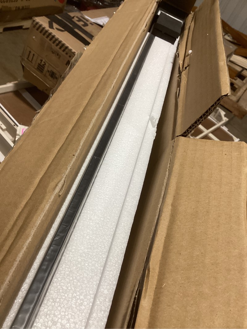 Condition photo showing New/Like New for 20"x 28" LED Bathroom Mirror with Black Frame, Bathroom Mirror with Lights Front and Backlit, Lighted Mirror Stepless Dimmable, Anti-Fog, Memory, LED Vanity Mirror with Lights 3 Colors Front and Backlit With Frame 28"L x 20"W