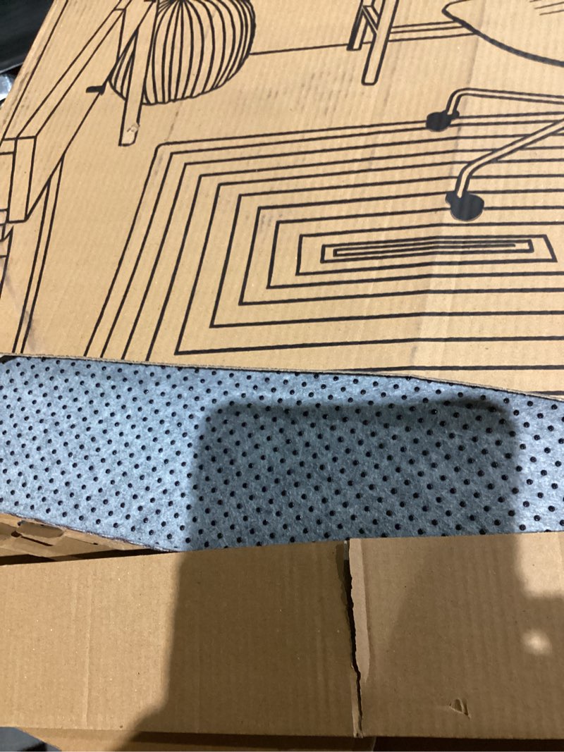 Anji Mountain Rug’d Office Chair Mat for Carpet & Hardwood Floor – Jacquard Woven Top, Anti-Slip Bac