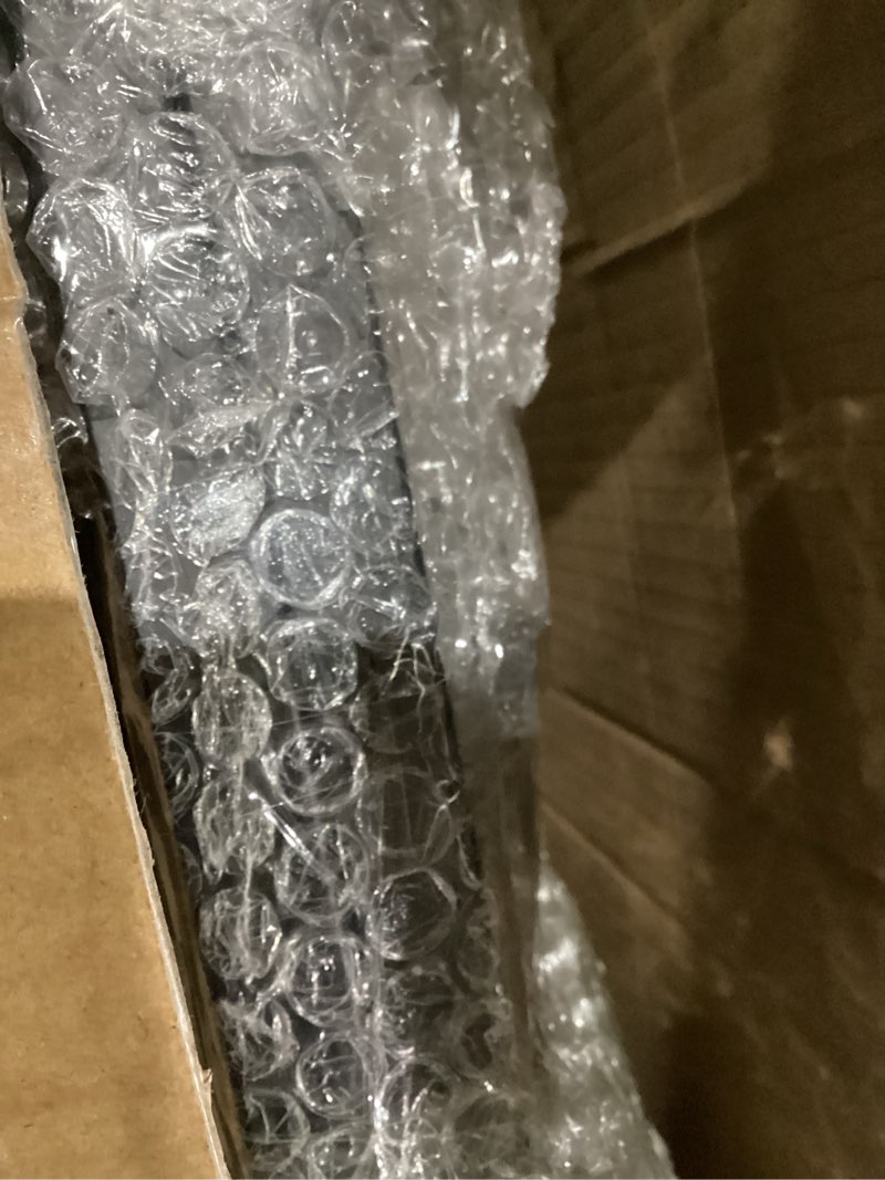 Condition photo showing As Is for 2 Pack 1.64x3Ft Garage Wall Shelving,400 lbs Heavy Duty Metal Garage Shelf Storage Organization,20x36 Inch Wall Mounted Floating Shelves,High Capacity with Hooks, Space Saving,Black