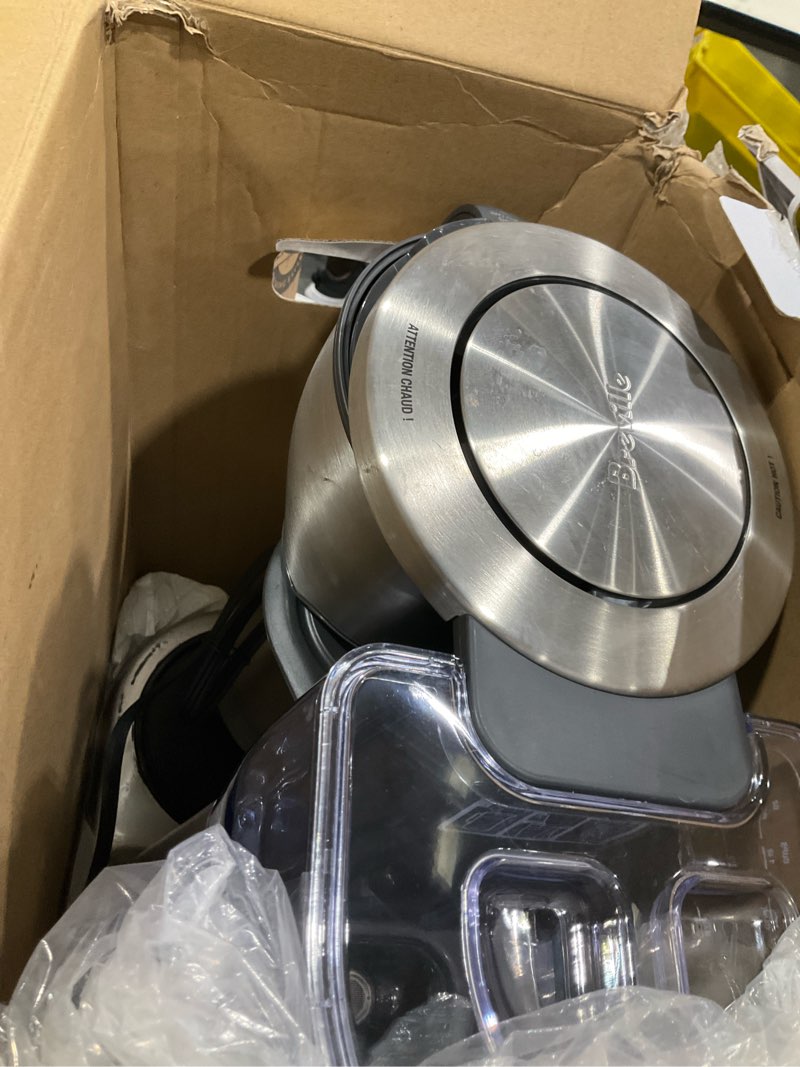 Condition photo showing As Is for breville bdc450bss precision brewer drip coffee maker, thermal carafe, 60 oz, brushed stainless steel